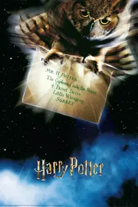 Plakát Harry Potter - Dopis z Bradavic