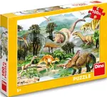 Puzzle Život dinosaurů - 100XL dílků