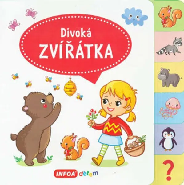 Velká knížka se záložkami - Divoká zvířata - Jana Navrátilová