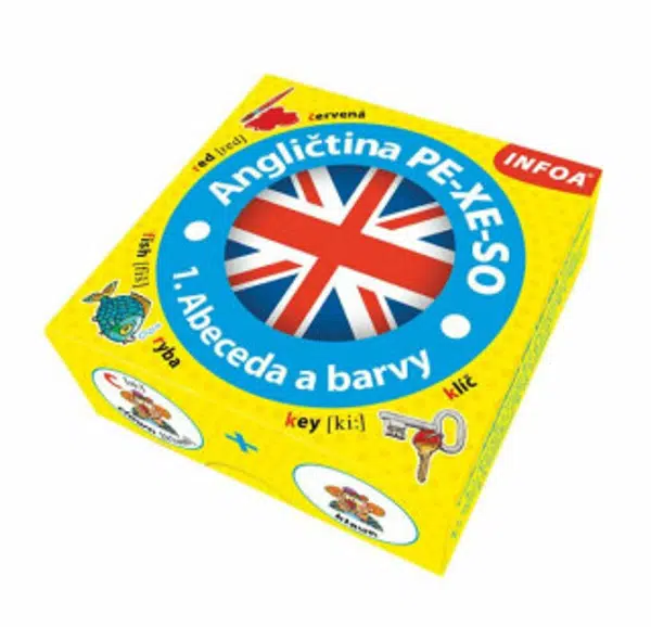 Angličtina PE-XE-SO - 1. Abeceda a barvy