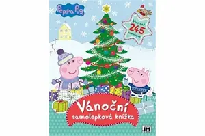 Vánoční samolepková knížka - Peppa pig