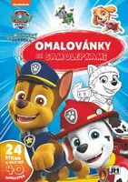 Omalovánky se samolepkami - Tlapková patrola - kolektiv autorů