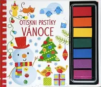 Otiskni prstíky Vánoce - Fiona Wattová