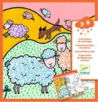 Zábavná krabička Farma s omalovánkami a hrami