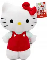 Plyšová hračka Hello Kitty – 30 cm v červeném oblečku