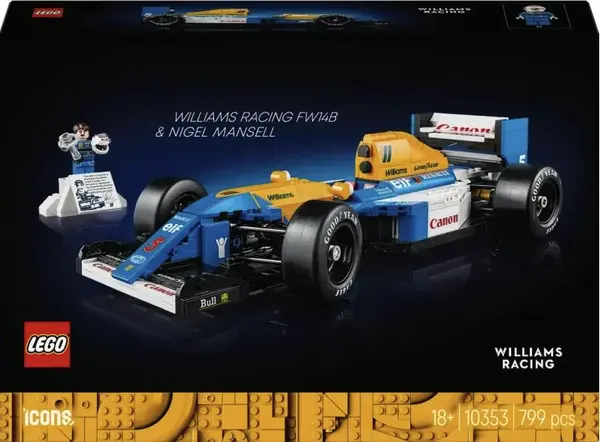Williams Racing FW14B a Nigel Mansell - LEGO® Icons (10353)