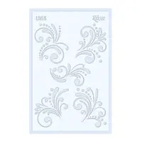 Šablona Rosa 0,5mm 13x20cm – U65