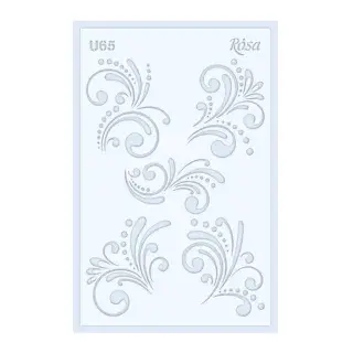 Šablona Rosa 0,5mm 13x20cm – U65