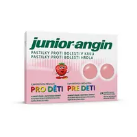 JUNIOR-ANGIN Pastilky pro děti 24 kusů