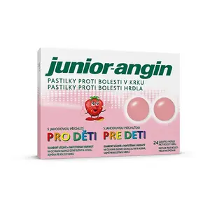 JUNIOR-ANGIN Pastilky pro děti 24 kusů