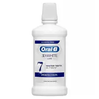 ORAL-B 3D White Luxe Perfection Ústní Voda bez alkoholu 500 ml