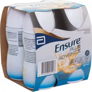 ENSURE PLUS Příchuť banánová 4 x 220 ml