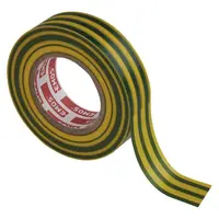 Páska izolační PVC 19mm/20m zelenožlutá EMOS 1ks