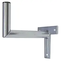 Anténní držák 25cm na zeď, trubka 35/2mm, výška 12cm