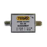 Anténní zesilovač TEROZ 408X, UHF, G22dB, F1,5dB, U99dBµV, F-F