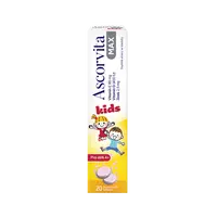 ASCORVITA Max Kids 20 šumivých tablet