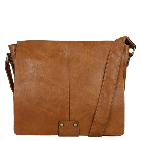 Trendy dámská crossbody taška Lira, světle hnědá