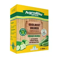 Přípravek pro odolnost okurek AGROBIO Zdravá Okurka 2x50ml