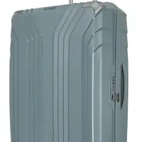 Velký skořepinový kufr na kolečkách Travelite Elvaa 4w L Blue/grey