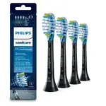 PHILIPS SONICARE Premium Plaque Defense HX9044/33 náhradní hlavice černá 4 ks