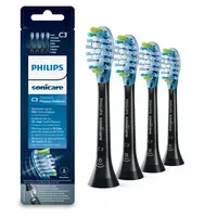 PHILIPS SONICARE Premium Plaque Defense HX9044/33 náhradní hlavice černá 4 ks