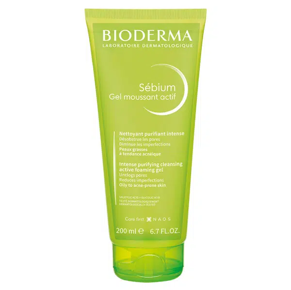 BIODERMA Sébium Moussant Čistící gel pro mastnou pokožku 200 ml