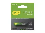 Baterie AAA (R03) alkalická GP Ultra Plus 4ks