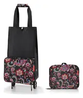 Reisenthel Foldabletrolley Paisley Black