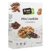 FREEVILLAGE Mini cookies bez lepku 120 g