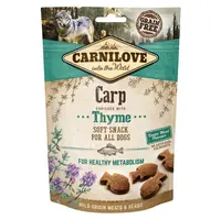 CARNILOVE Dog semi moist snack carp&thyme 200 g