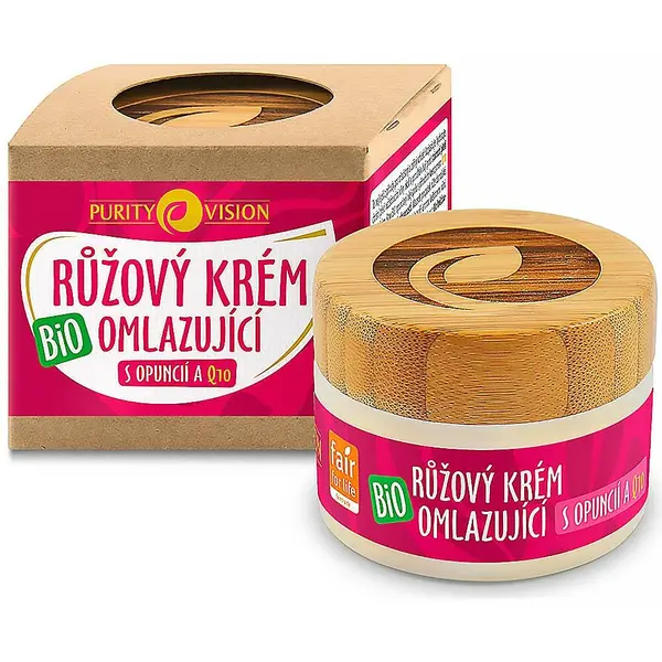 PURITY VISION Růžový krém omlazující BIO 40 ml