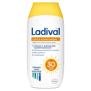 LADIVAL Mléko na opalování Citlivá & Normální pokožka SPF30 200 ml