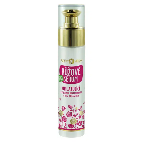 PURITY VISION Růžové omlazující sérum BIO 50 ml