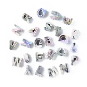 Opaque Rainbow Iridescent Acrylic Beads