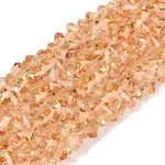 Transparent Glass Beads Strands