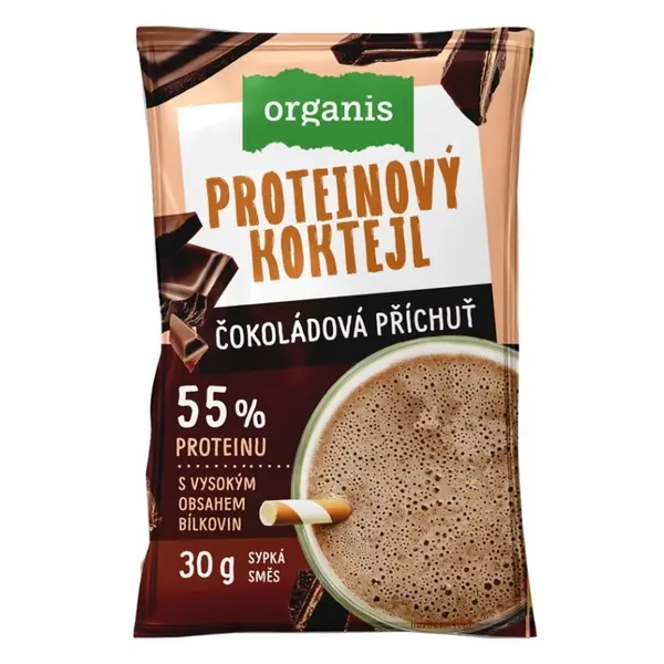 ORGANIS Proteinový koktejl čokoláda 30 g