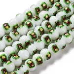Printing Glass Beads for Necklaces Bracelets Making