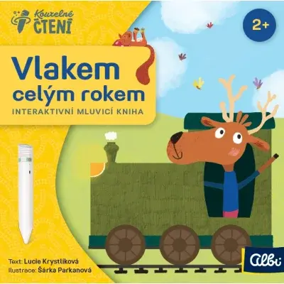 Kouzelné čtení Minikniha – Vlakem celým rokem 2. vydání