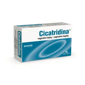 CICATRIDINA Vaginální čípky 2 g 10 kusů