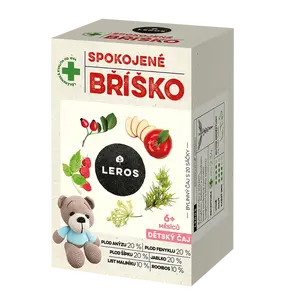 LEROS Dětský čaj spokojené bříško 20 sáčků