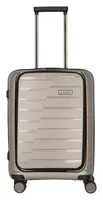 Palubní kufr na notebook Travelite Air Base 4w S Front pocket Champagne