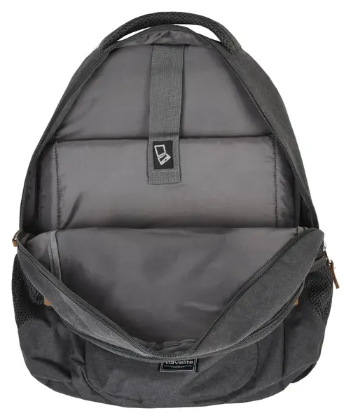 Batoh na notebook Travelite Basics Backpack Melange Anthracite