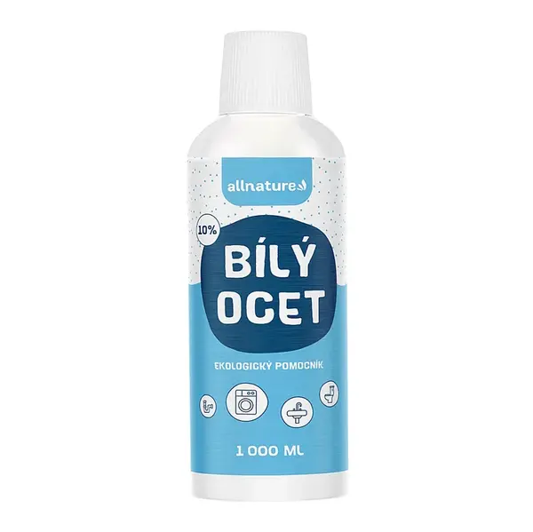 ALLNATURE Bílý ocet 10% 1 l