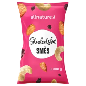 ALLNATURE Studentská směs 1000 g