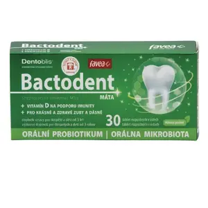FAVEA Bactodent máta 30 tablet