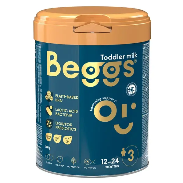 BEGGS 3 Pokračovací mléčná batolecí výživa od 12 - 24 měsíce 800 g