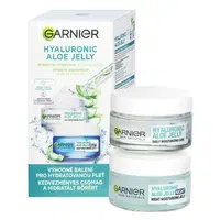 GARNIER Skin Naturals Hyaluronic Aloe Denní pleťový gel 50 ml + Noční pleťový gel 50 ml