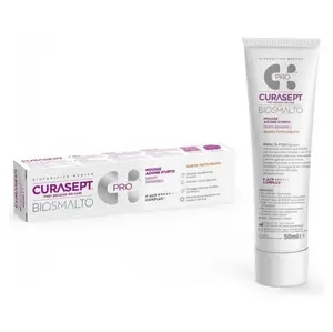 CURASEPT Biosmalto mousse sensitive pěna na citlivé zuby ovocná 50 ml