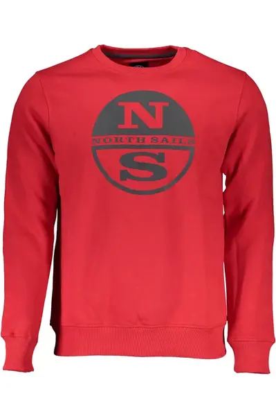 Červená mikina North Sails