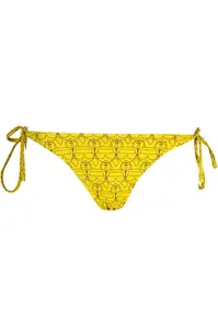 Žlutý spodní díl bikin KARL LAGERFELD